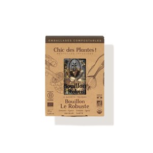 Bouillon bio le robuste - 12 sachets