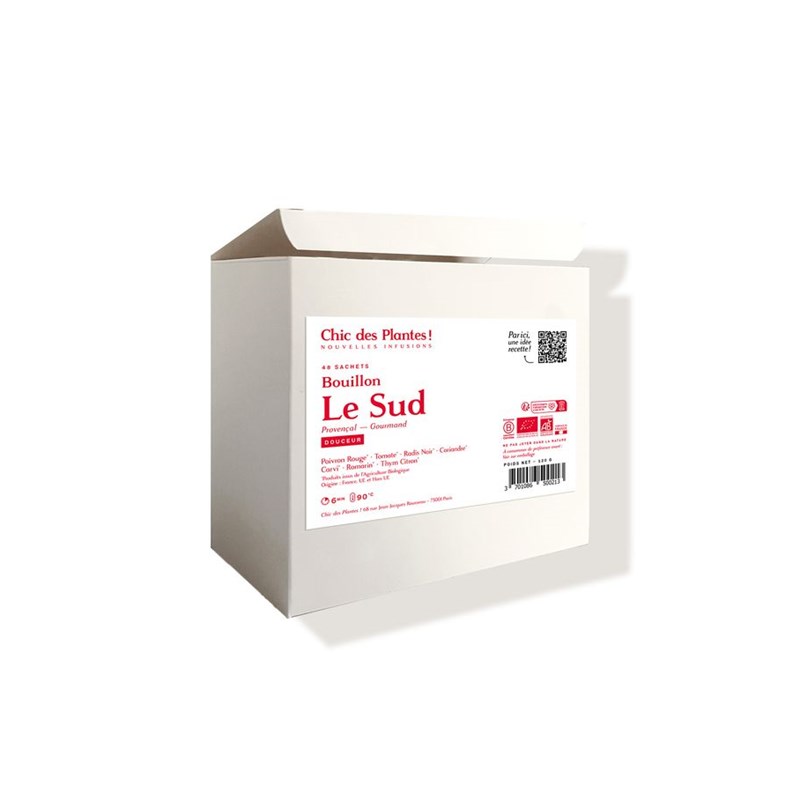 Bouillon bio le sud - 48 sachets