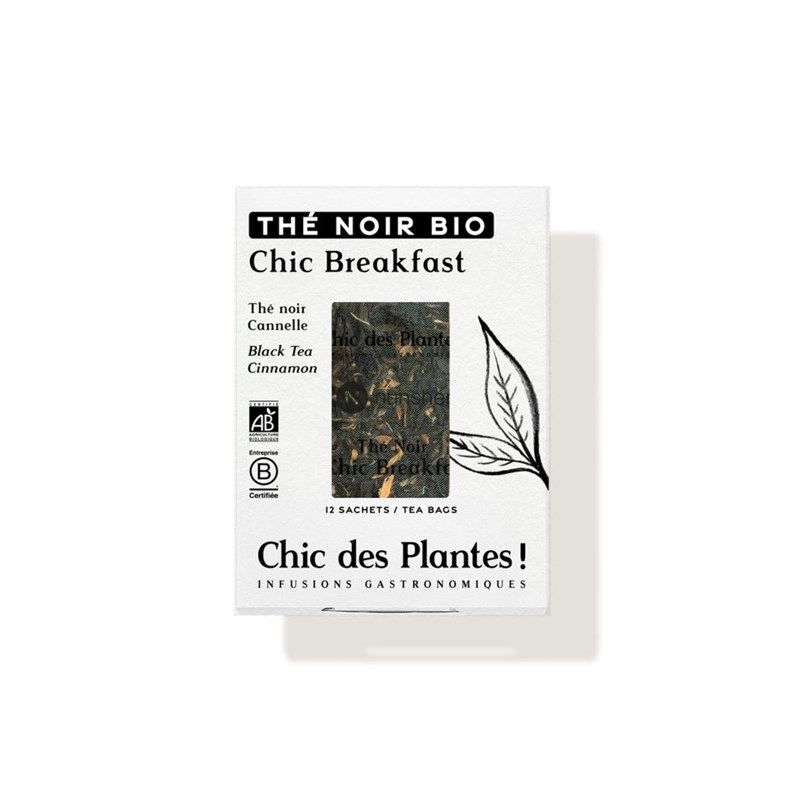 Thé noir bio chic breakfast - 12 sachets