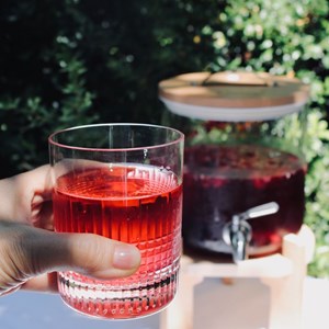 Infusion bio l'eau rubis - les glacés