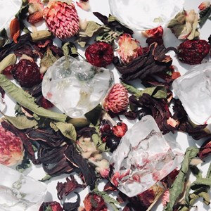 Infusion bio l'eau rubis - les glacés