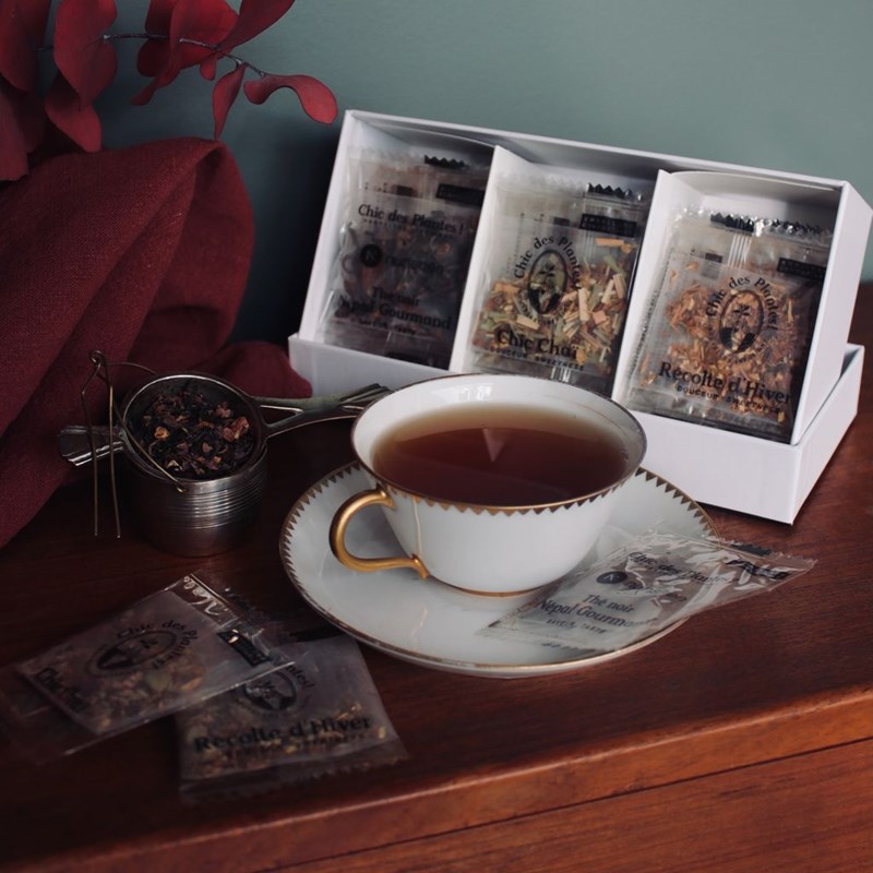 Coffret cadeau l'heure du thé