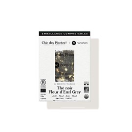 Thé noir bio fleur d'earl grey x12