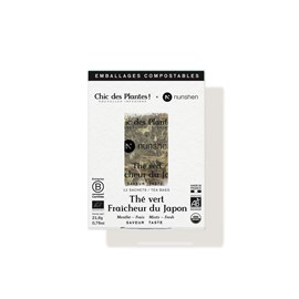 Thé vert bio fraîcheur du japon  x12