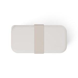 Lunch box rectangle 2x500ml beige noir