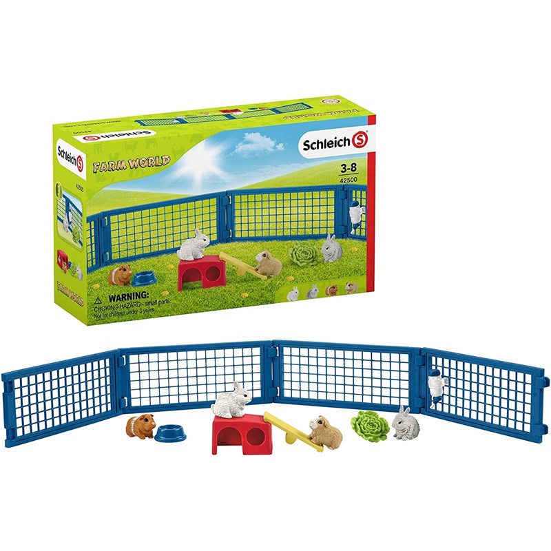 Farm world - maison pour lapins et cocho