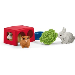 Farm world - maison pour lapins et cocho
