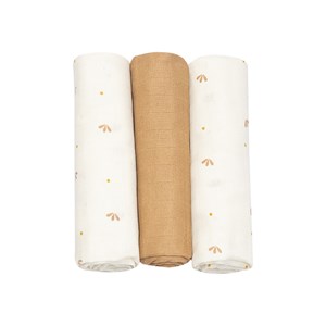 3 langes doux camel 70x70 cm