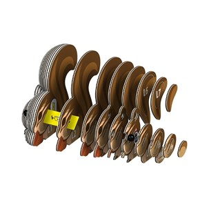 Écureuil – eugy 3d