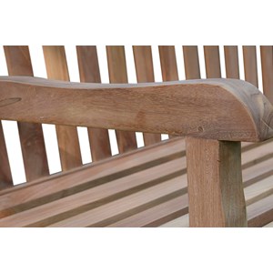 Bellini banc 3 places en teck massif