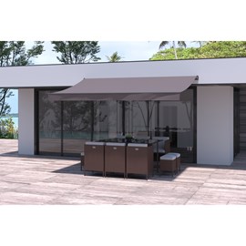 Adro store banne 4 x 2,5 m taupe