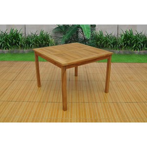 Karra table de jardin carrée teck