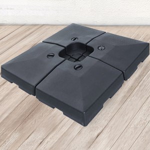 Dalles lot de 4 dalles parasols hdpe