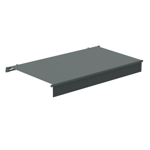 Pisa store banne 3 x 2 m gris