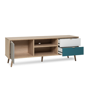 Perast meuble tv scandinave 150cm
