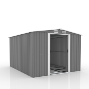 Jura abri de jardin en metal 8.08m2 gris