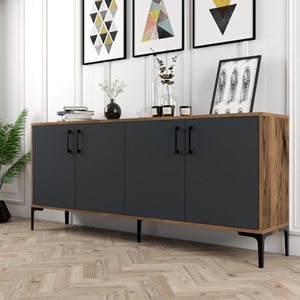 Arkel buffet 180 cm style industriel