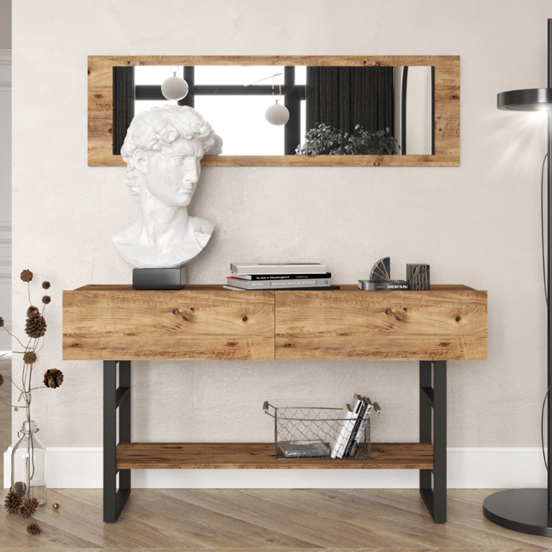 Tara console style industriel