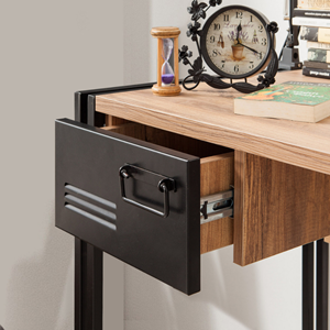 Skirv bureau industriel avec tiroirs