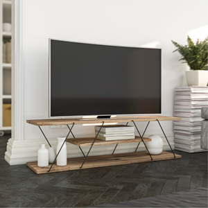 Hamar - meuble tv design avec étagère