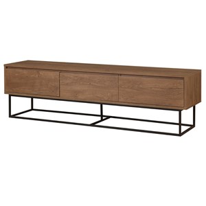 Haye meuble tv industriel avec tiroirs