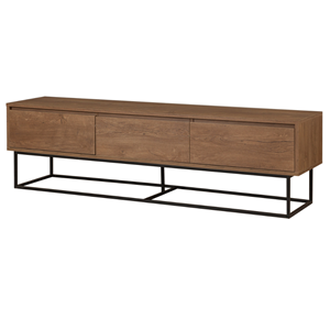 Haye meuble tv industriel avec tiroirs