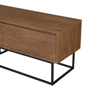 Haye meuble tv industriel avec tiroirs