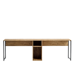 Kili bureau 2 personnes en bois avec niches