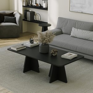 Shamp table basse design noire