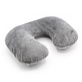 Tour de cou gonflable, housse polaire lavable 40°c, pochette, voyage