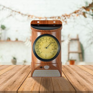 Lampe led solaire 28 led, détecteur mouvement, thermomètre, jardin