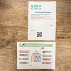 J'apprends à préparer mon cartable