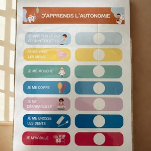 J'apprends l'autonomie