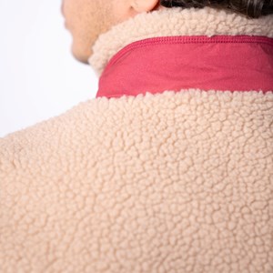 Veste sherpa sans manches mixte naturel XS