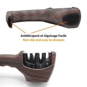 Aiguiseur de couteaux 3 en 1 fishtec