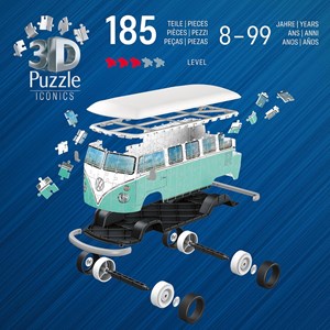 Puzzle 3d combi t1 volkswagen 162 pcs