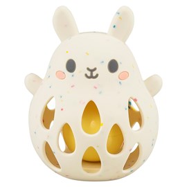Hochet lapin en silicone