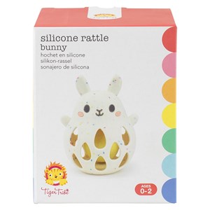 Hochet lapin en silicone