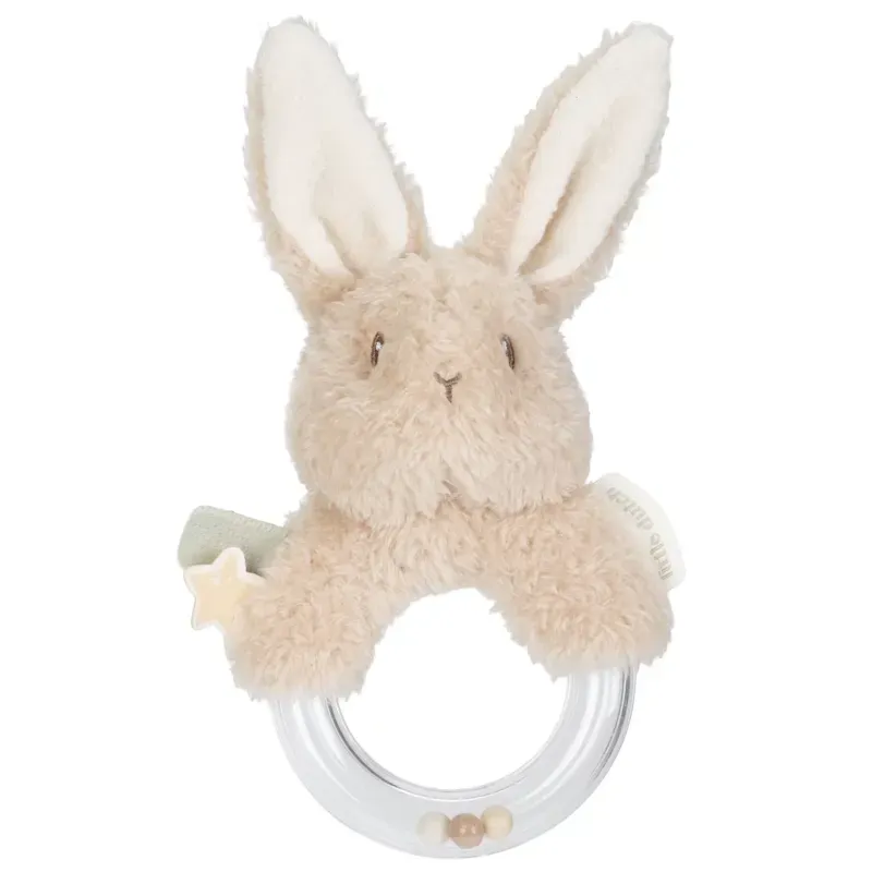 Hochet anneau lapin newborn