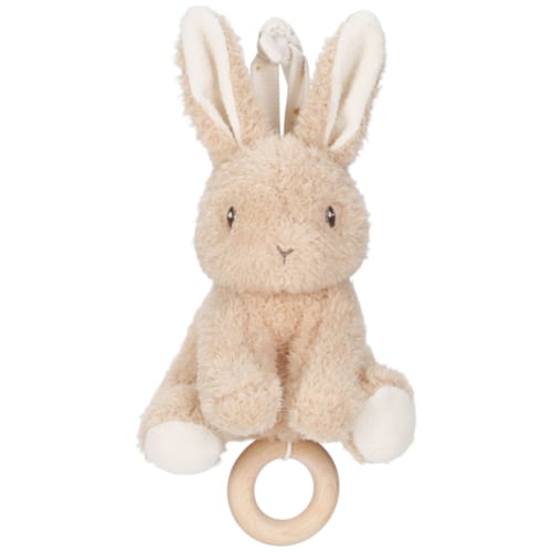 Little Dutch - Peluche musicale à suspendre lapin newborn