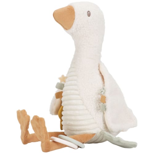 Little Dutch - Peluche d'activités oie newborn