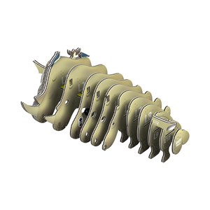 Rhinocéros – eugy 3d