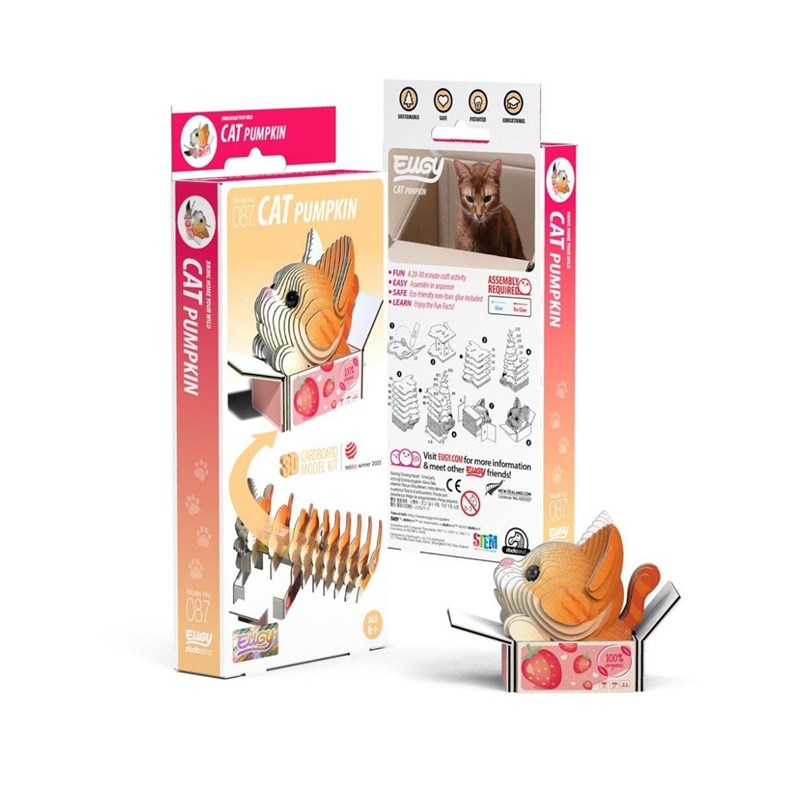 Chats pumpkin – eugy 3d