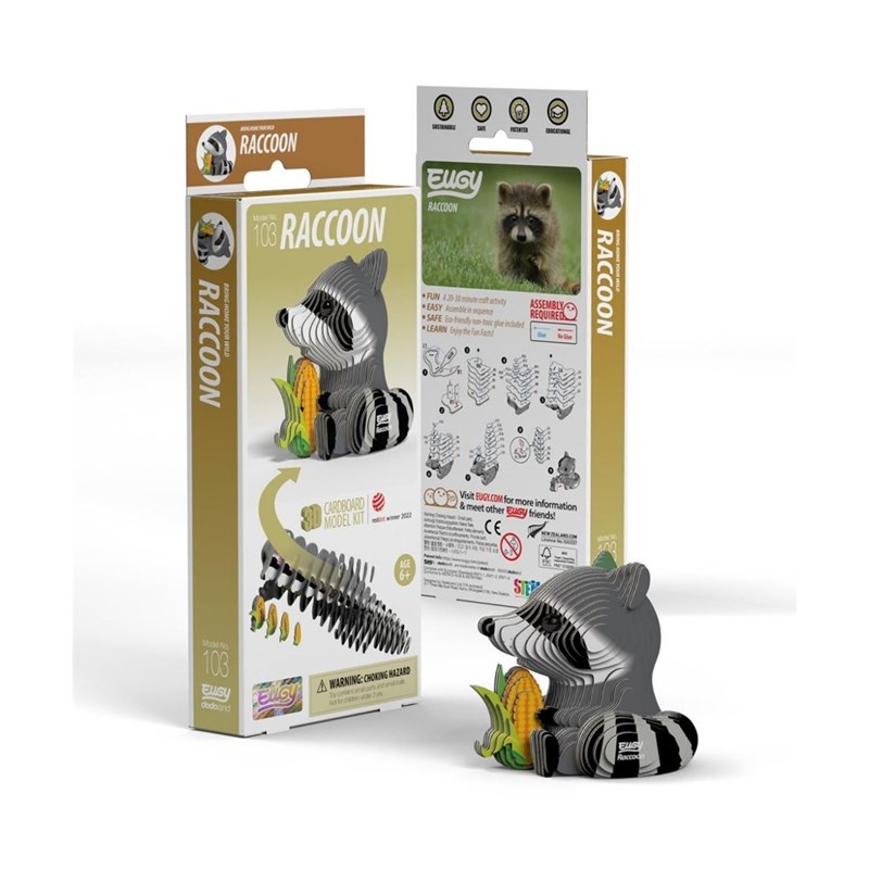 Raton laveur – eugy 3d