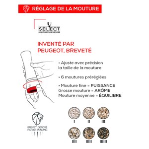 Daman electric duo de moulins à poivre