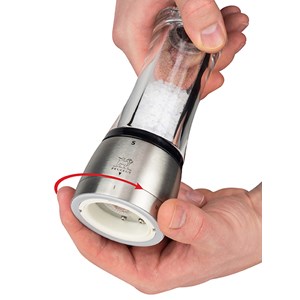 Daman moulin à sel manuel en acryl et