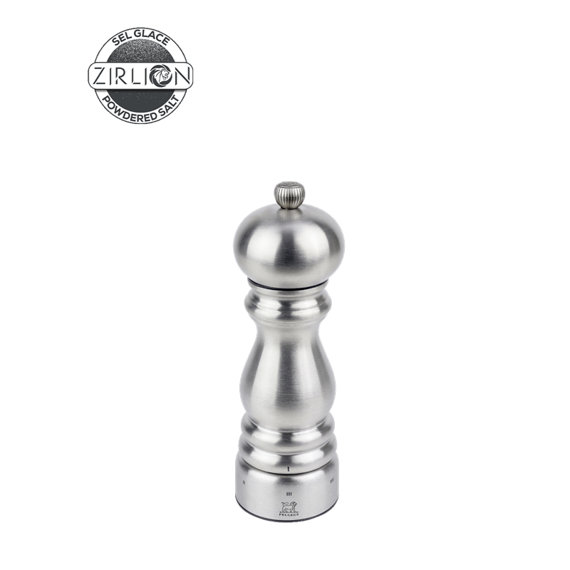 Paris chef moulin à sel manuel en inox,