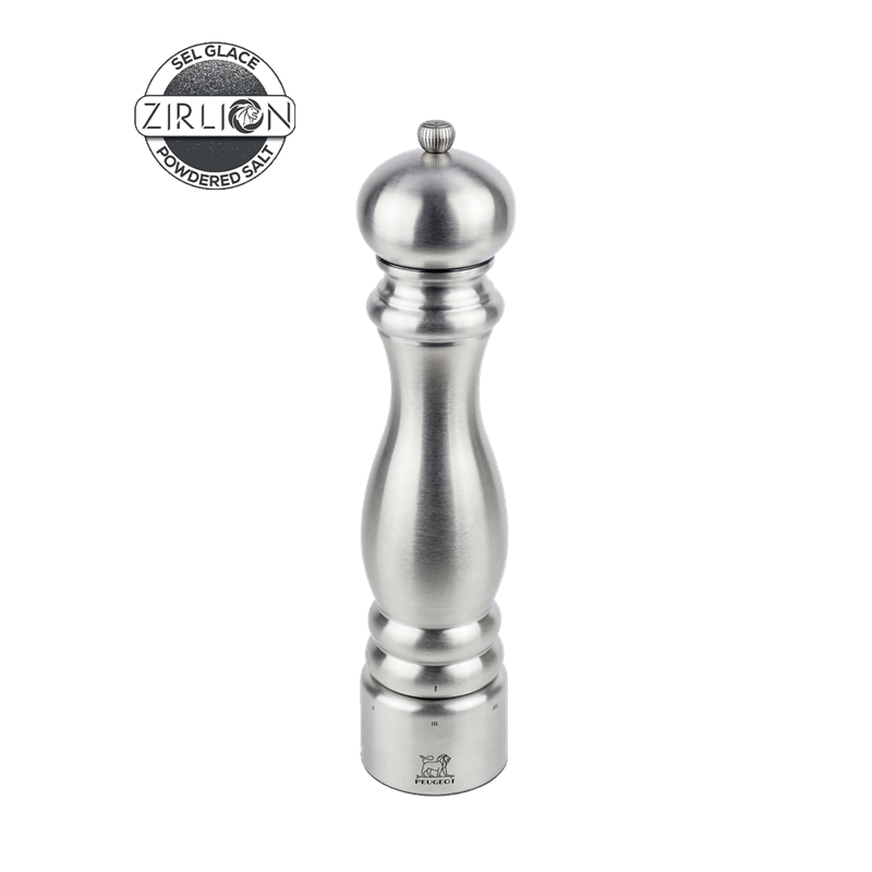 Paris chef moulin à sel manuel en inox,