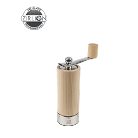 Isen moulin à sel à manivelle en bois