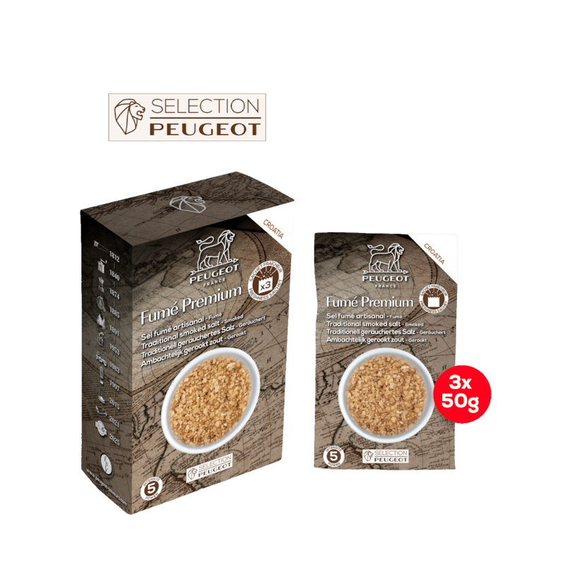 Fumé premium sel fumé artisanal, 150g